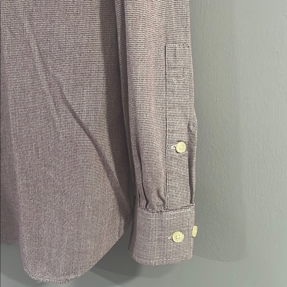 Michael Kors Purple Casual Button Down Shirt - Picture 4 of 5